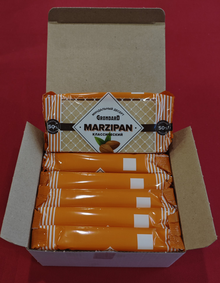  TM Grondard      (11132) Марципан 50%, (блок 6 шт по 200г)        в Котласе
