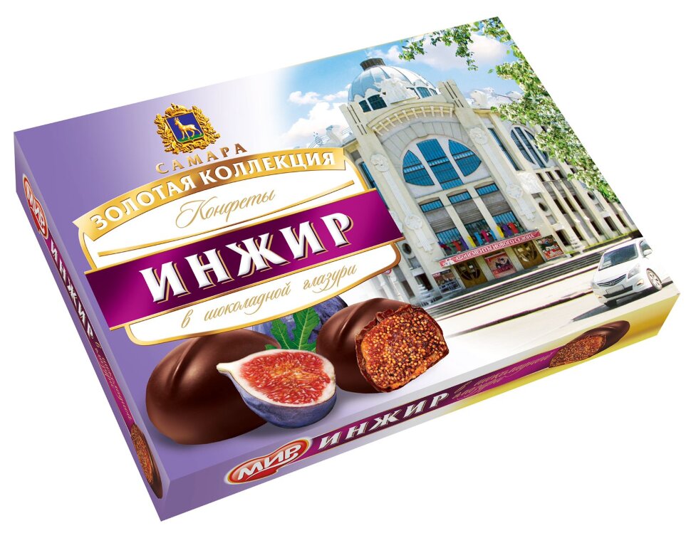  КФ МИР Инжир в шоколадной глазури 160г в Котласе